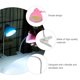 thumbnail image 4 of Lámpara de lectura LED con clip para escritorio, ideal para el hogar y la oficina (3 W, rosa), 4 of 7