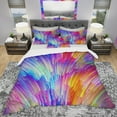 thumbnail image 2 of Designart 'Synergies of Painter Palette' Modern & Contemporary Duvet Cover Set, 2 of 4