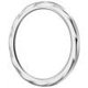 thumbnail image 1 of Película Vidrio Templado Con Anillo Bisel Metal para Watch S4 / S3 (hilo Plateado), 1 of 3