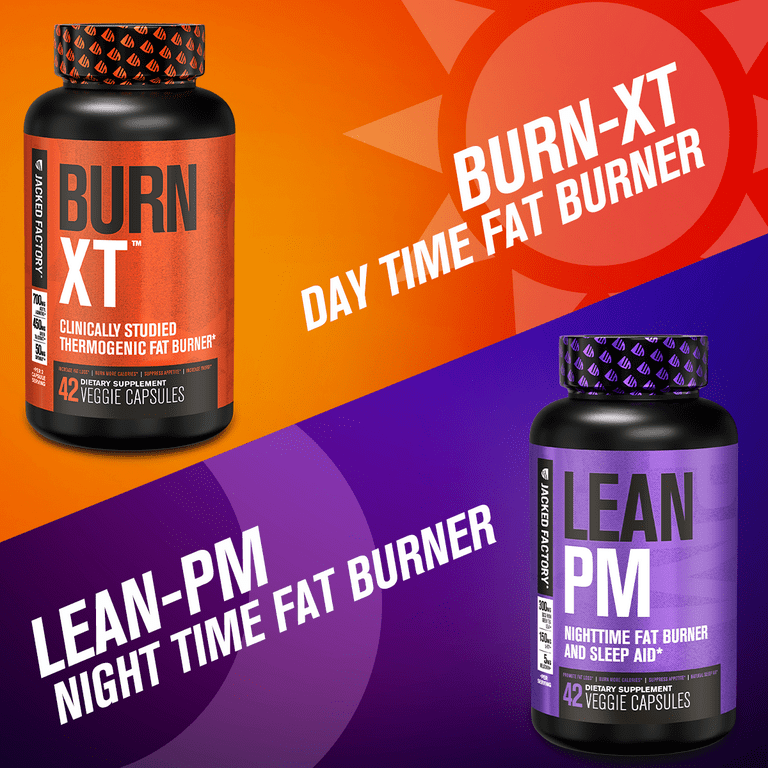 Jacked Factory Burn-XT Clinically Studied Fat Burner