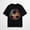 JC01-Black-14, variant on American Flag on Soccer Ball - Soccer Ball Flag T-Shirt