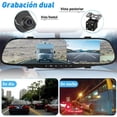 thumbnail image 3 of TRENDS REVOLUTION Espejo Retrovisor con Cámara Delantera y Trasera, con Audio, 3 of 4