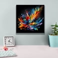 thumbnail image 4 of Epic Graffiti 'Color Burst 2' by Rey Klimt Canvas Wall Art, 12" x 12", 4 of 8