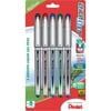 Pentel, PENBL27BP5M, EnerGel NV Liquid Gel Pens, 5 / Pack