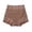 Brown, variant on lnmuld Solid High Waist Lace Shapewear Shorts Butt Lifter Seamless Body Shaper for Women Color:Brown,Size:XL