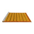 thumbnail image 2 of Ahgly Company Machine Washable Indoor Rectangle Oriental Yellow Modern Area Rugs, 8' x 12', 2 of 4