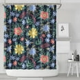 thumbnail image 2 of Spring Floral Bloom Shower Curtain – Watercolor Nature Design for Romantic and Artistic Bathroom Touch, 2 of 5
