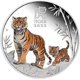 thumbnail image 2 of Moneda Conmemorativa del Año del Tigre 3 Monedas - Coleccionables de Isabel II Monedas plateadas y plateadas Recuerdo de la colección de monedas del Año Nuevo del Tigre Chino 2022, 2 of 3