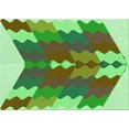 thumbnail image 1 of Ahgly Company Indoor Rectangle Patterned Fern Green Area Rugs, 4' x 6', 1 of 1