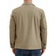 thumbnail image 3 of CHAQUETA CASUAL DE LARGO MANGA CON SOLAPA Y CREMALLERA COMPLETA PARA HOMBRE EN COLOR SÓLIDO, TAMAÑO S, KHAKI, 3 of 6