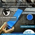 thumbnail image 2 of Mega Cargo Control USA 2” x 18” Off-Road Axle Tie-Down Straps (4-Pack) - WLL: 3333 lbs - Blue, 2 of 7