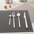 thumbnail image 3 of jesticaly 2x Rayures et Taches de Table avec Ces Napperons Robustes et Durables Résistants à la Chaleur Gris Foncé 40*30cm 1ensemble, 3 of 6