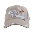 thumbnail image 2 of Gravity Threads Native Pride Casquette de Baseball Ajustable - Loup Hurlant - Kaki, 2 of 2