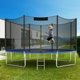 thumbnail image 3 of Gymax 12 Pi Trampoline Puissance de Saut Récréatif W / Échelle de Filet de Clôture, 3 of 6
