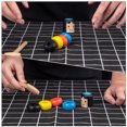 thumbnail image 2 of 2 sets Pequeña muñeca de marionetas de muñecas de madera juguete infantil infantil asamblea de títeres juguetes, 2 of 6