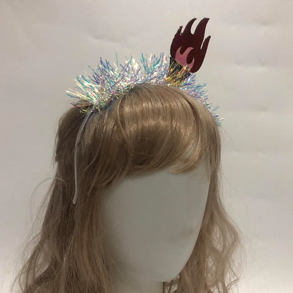 LULULION 2pcs Statue of Liberty Torch Decor Hair Accessories for Carnival