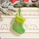 thumbnail image 5 of Adornos navideños, adornos navideños, regalos navideños, decoración navideña, calcetines navideños de punto con letras verdes, colgante para el hogar con nombre DIY, colgante de calcetines de tela tej, 5 of 5