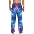 thumbnail image 4 of FORMRS Mens Pajama Pants with Pockets Sleepwear Lounge Bottoms Sizes S-2XL, Galaxy Pattern, 4 of 7