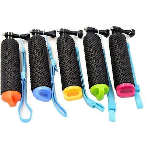 Waterproof Floating Stick for Action Camera Silicone Handle Selfie Stick Camera Grip