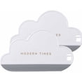 thumbnail image 1 of Escobilla de Ducha TUNC Juego de 2 Rascadores de Silicona Multifuncionales Forma de Nube Color Blanco, 1 of 5