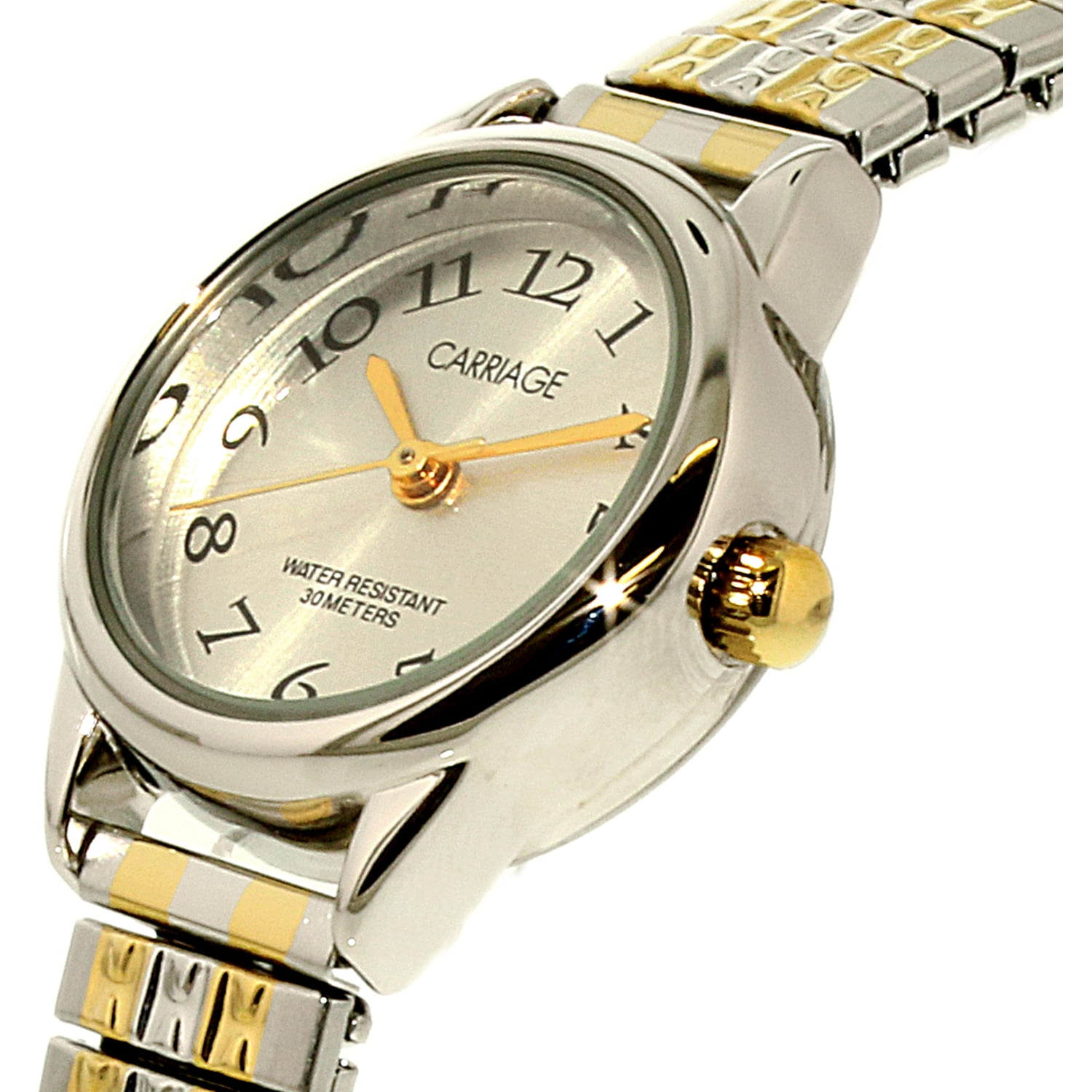Carriage Women's Cate Watch, Two-Tone Stainless Steel Expansion Band