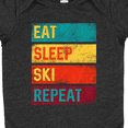thumbnail image 4 of Inktastic Skiing Eat Sleep Ski Repeat Boys or Girls Baby Bodysuit, 4 of 5