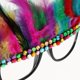 thumbnail image 3 of Festival de s de de imitación multicolor de Navidad Especificaciones Suministros de disfraces de Navidad Macarena Gafas de fiesta de Rhinestone, 3 of 8