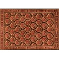 thumbnail image 1 of Ahgly Company Indoor Rectangle Persian Orange Traditional Area Rugs, 7' x 9', 1 of 1