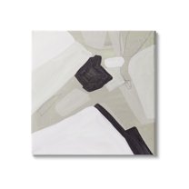 Stupell Industries Abstract Shape Arrangement Neutral Tan Black Modern Painting, 36 x 36, Design by Melissa Wang