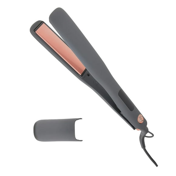Hairitage Fer à Lisser pour Lisser et Contrôle des Frisottis - Lisseur en Céramique pour Tous Types de Cheveux - Technologie de Chaleur Douce pour Lisser, Double Tension, Arrêt Automatique