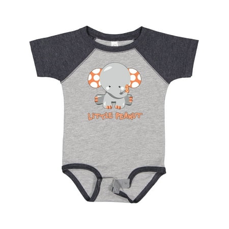 

Inktastic Little Peanut Cute Baby Elephant Gift Baby Boy or Baby Girl Bodysuit