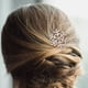 thumbnail image 3 of 4 pinzas para el pelo de copo de nieve de Navidad, pasadores de pelo exagerados de moda, accesorios brillantes para el pelo para mujeres y niñas (dorado plateado), 3 of 5