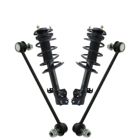 2014-2019 for Toyota for Corolla Suspension Kit - (2) Front Strut & for Spring Assemblies + (2) Sway Bar - TRQ - 4 Piece Upgrade