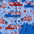 thumbnail image 6 of Kids Gentleman Outfits Toddler Boy Short Sets Short Sleeve Button Down Shirts Shorts Suit Kids 2 Piece Summer Clothes With Bow Tie, 6 of 6
