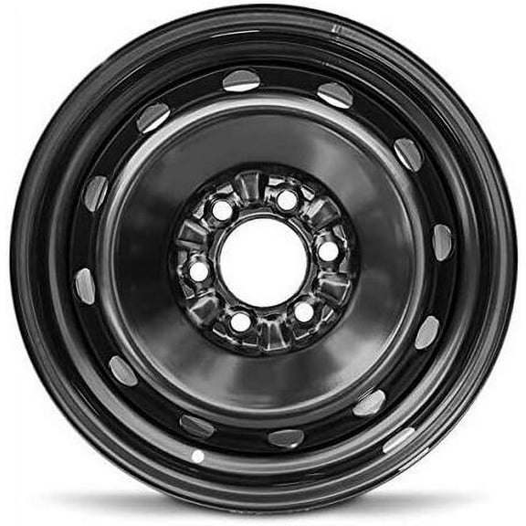 For 2007-2017 Ford Expedition 17 Inch Painted Black Rim - OE Direct Replacement - Road Ready Car Wheel
