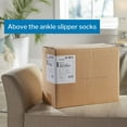 thumbnail image 6 of McKesson Slipper Socks, Non-Slip Grip Hospital Socks - Blue, Size XL, 48 Pairs, 6 of 11