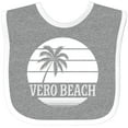 thumbnail image 3 of Inktastic Vero Beach Florida Vacation Boys or Girls Baby Bib, 3 of 4