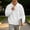 White, variant on LYSMORA Men's Lapel Half Zip Pullover Sweatshirt, Long Sleeve Loose Fit Casual Daily Street Athletic Tops