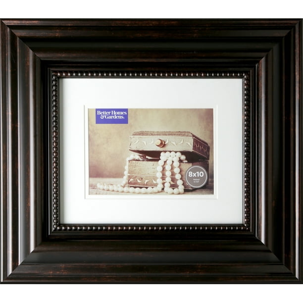 Mainstays Bronze Trudo 8x10 matted to 5x7 Picture Frame