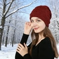 thumbnail image 4 of Rechargeable Heated Winter Cap With Adjustable Temperature For Outdoor Sports And Cold Weather, 4 of 8