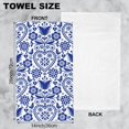 thumbnail image 2 of Scandinavian Floral Hand Towels for Bathroom Set of 2 Hand Towels Soft Absorbent Bath Hand Towels for Kitchen Sports Gym Yoga Home Decor 14 x 28 in, 2 of 6
