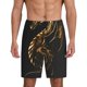 thumbnail image 1 of Fotbe Golden Dragon Tattoo Art Pantalones Cortos de Pijama para Hombre, Ropa de Dormir, Pantalones de Pijama Cortos para Hombre-X-Large, 1 of 6