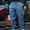 01 Blue, variant on Awdenio Work Pants for Men Drawstring Long Jogger Pants Loose Hiking Cargo Pants with Pockets