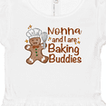 thumbnail image 3 of Inktastic Nonna And I Are Baking Buddies Girls Baby Dress, 3 of 4