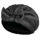 thumbnail image 2 of Gorro de baño con lazo reutilizable, gorro de ducha impermeable, gorro de ducha con turbante, gorro de baño ajustable para mujeres y niñas, Spa de belleza para el cabello (rosa + negro), 2 of 4