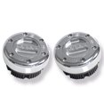 thumbnail image 1 of Mile Marker Locking Hub 449S/S Supreme; Manual; Dana 50 And 60; 30 Spline; Internal Mount; Set Of 2; Requires Conversion Kit Depending On Application Only If Listed, 1 of 2