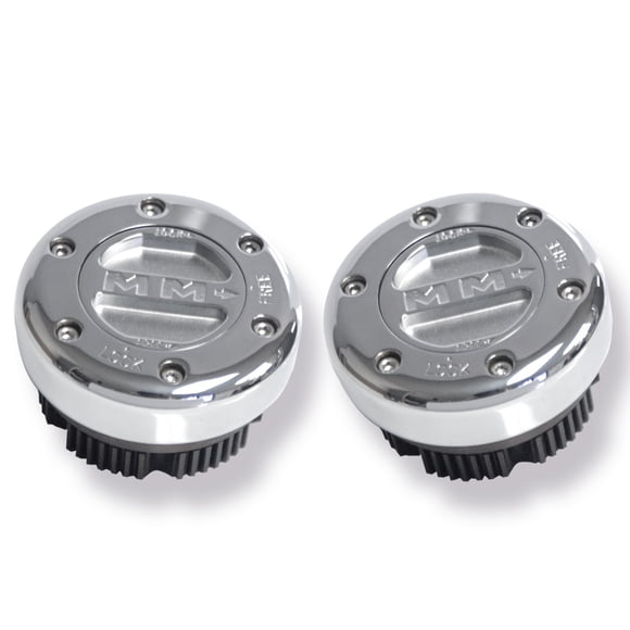 Mile Marker Locking Hub 449S/S Supreme; Manual; Dana 50 And 60; 30 Spline; Internal Mount; Set Of 2; Requires Conversion Kit Depending On Application Only If Listed