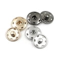 thumbnail image 4 of 50 Ensembles de Boutons-Pression à Coudre Boutons-Pression en Métal Boutons-Pression 2 Pcs Boutons-Pression en Laiton Accessoires de Bricolage Ronds (17mm-Or), 4 of 7