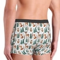 thumbnail image 3 of Uemuo Winter Woodland Friends Pattern Men's Boxer Briefs,Trunk Anti-Chafing,Comfortable, Durable, and Stylish Underwear-XX-Large, 3 of 9