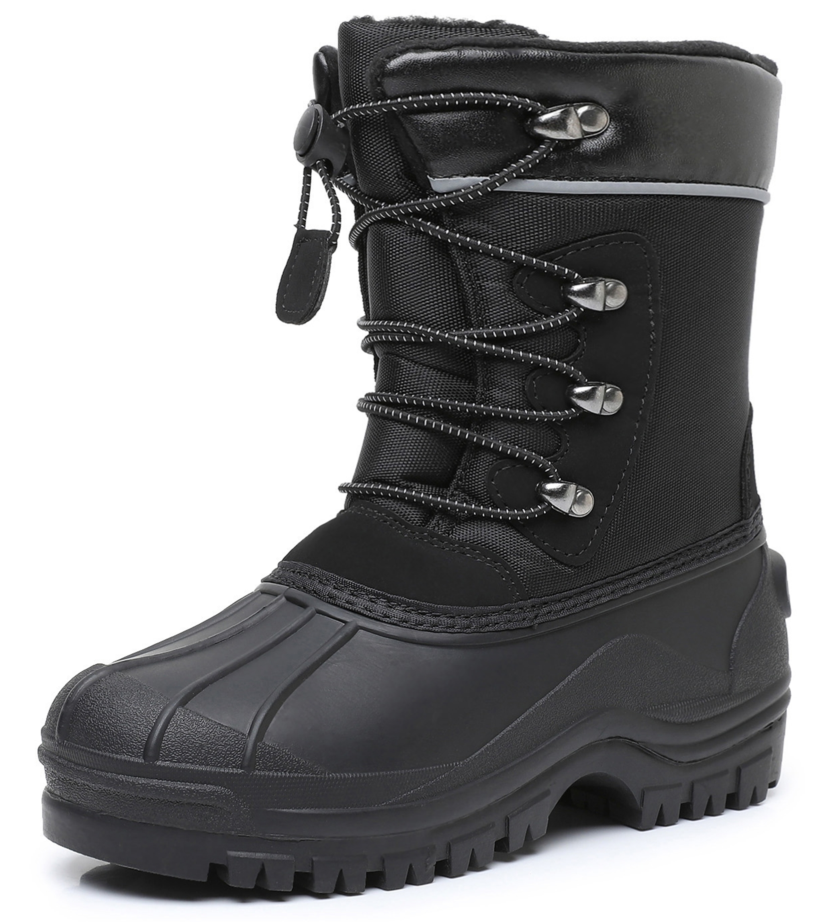 Apakowa Kids' Waterproof Insulated Snow Boots photo 1